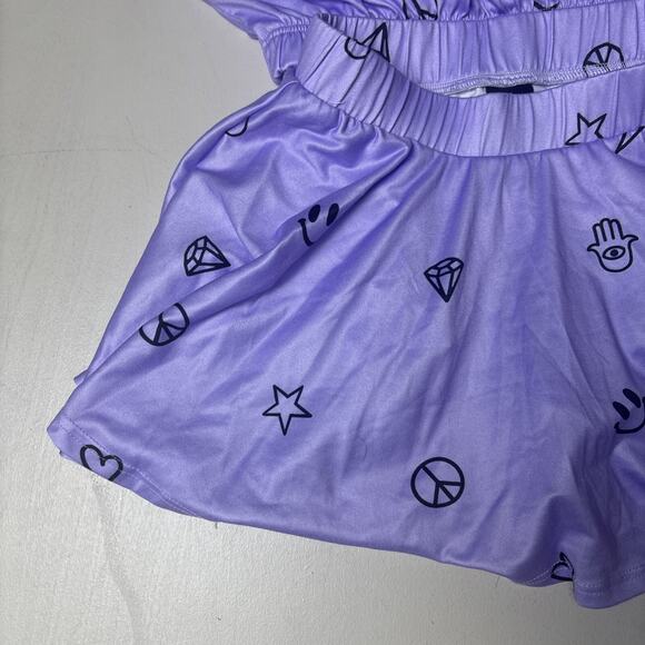 Pixie Lane Short Sleeve Top Skort Outfit Sz 7 Girls - Picture 2 of 3